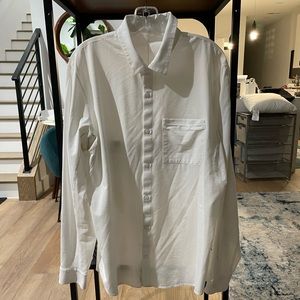 LuluLemon New Venture long sleeve white shirt